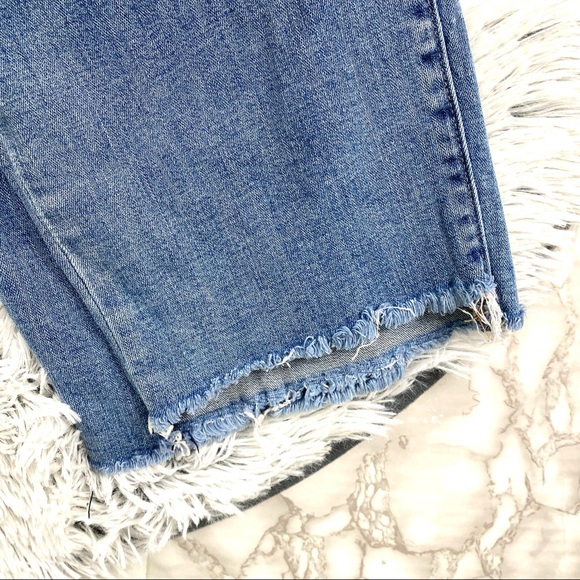 Lucky Brand Ginger Skinny Frayed Hem Light Wash Jeans EUC - Picture 8 of 16